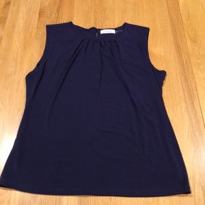 Calvin Klein Sleeveless Suit Top
